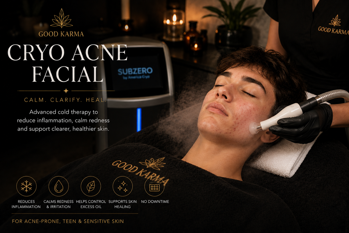 Cryo Acne Facial | Advanced Cold Therapy for Acne & Inflamed Skin