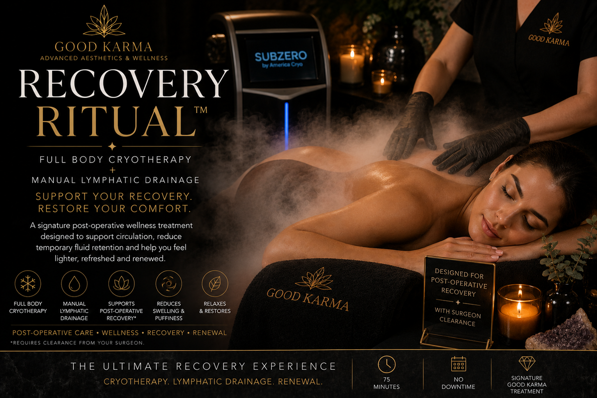Recovery Ritual™ | Full Body Cryotherapy & Manual Lymphatic Drainage