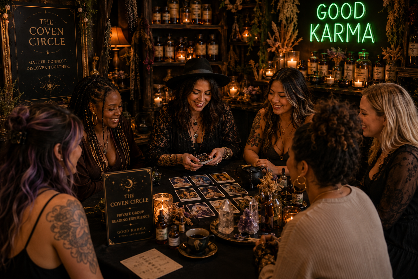 THE COVEN CIRCLE | Private Group Reading Experience