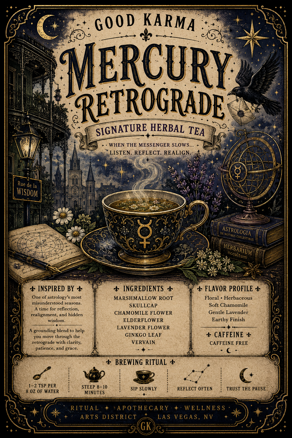 MERCURY RETROGRADE TEA BLEND
