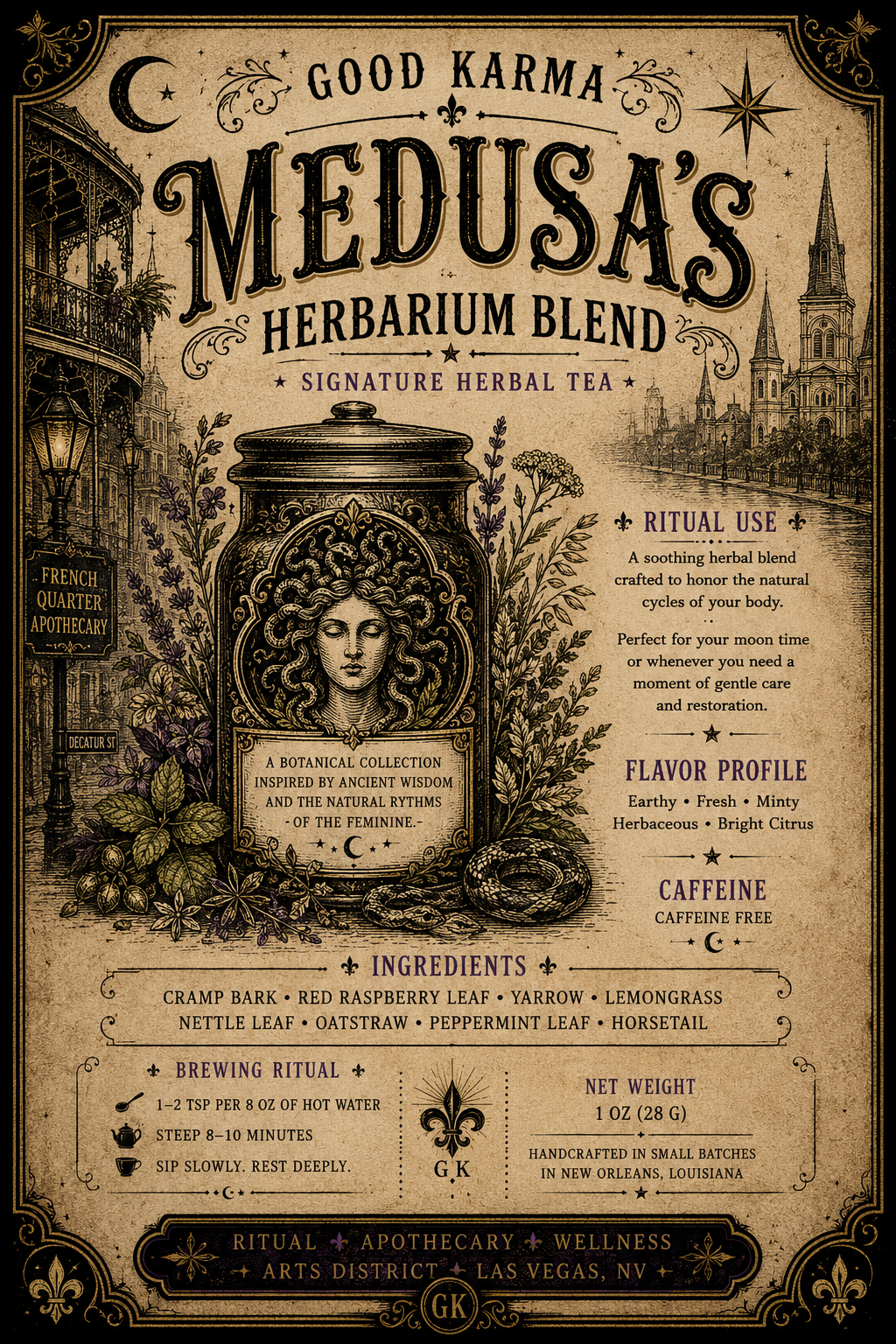 MEDUSAS HERBARIUM TEA BLEND